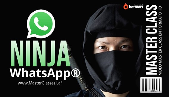 3 Whatsapp Ninja MasterClasses.La