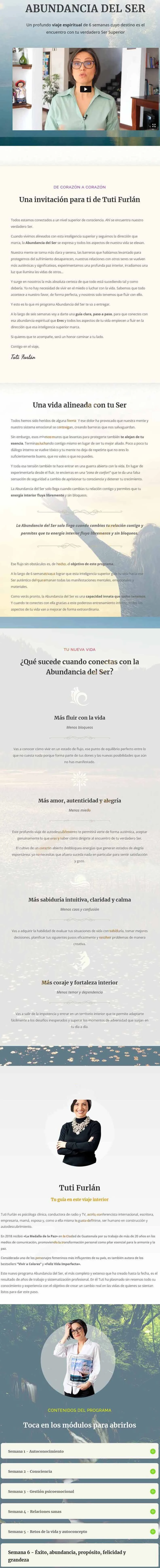 Abundancia del Ser Tufi Forlan zzz