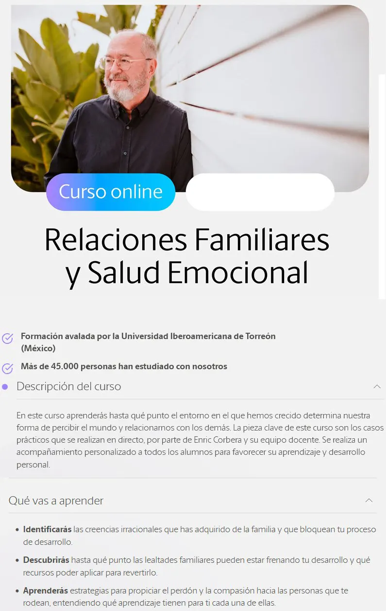 Relaciones familiares y salud emocional Enric Corbera z