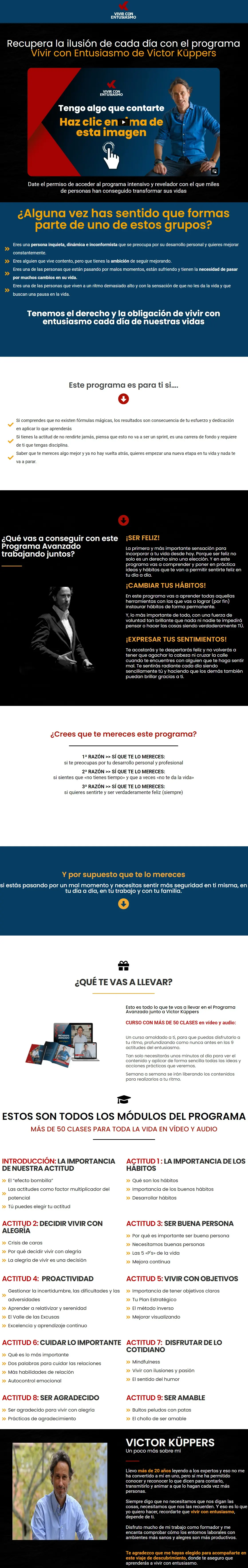 Vivir Con Entusiasmo Victor Kuppers z